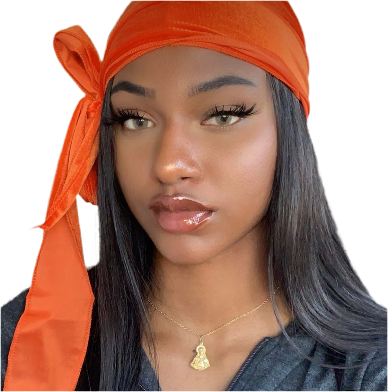 Legendary Orange Silky Durag