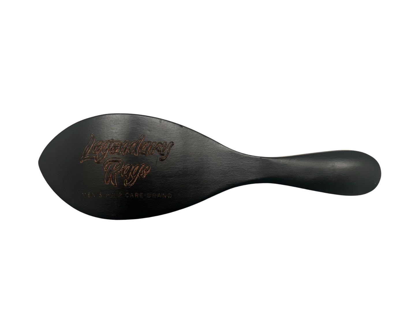 Legendary Black Curved Medium Handle Brush