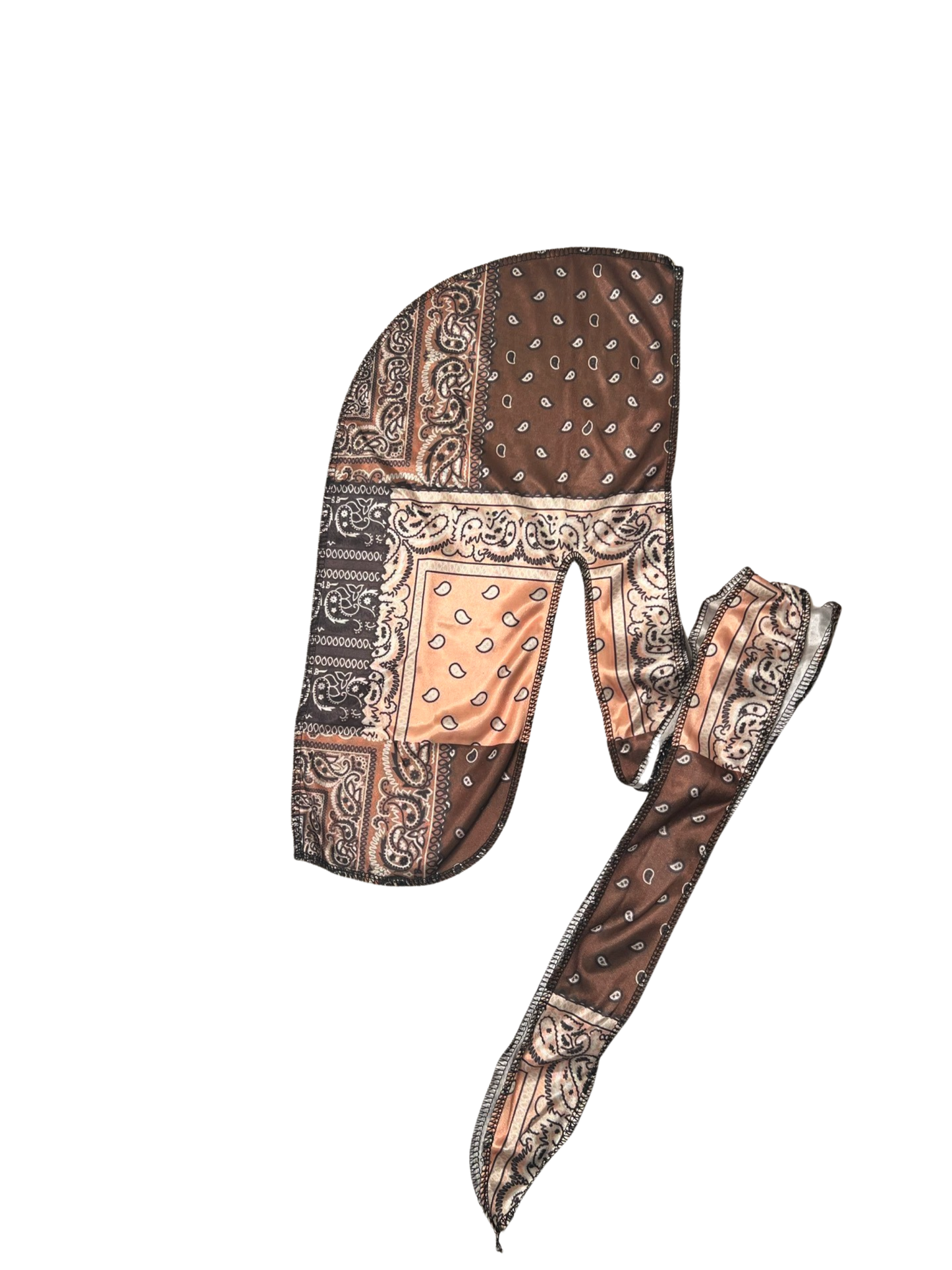 Legendary Brown/Pink Bandana Durag