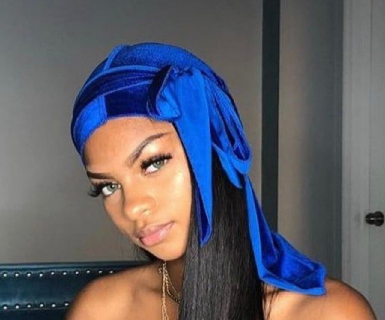 Legendary Blue Velvet Durag