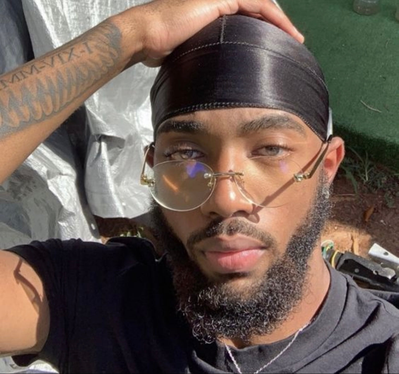 Legendary Black Silky Durag