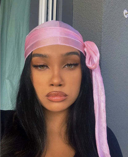 Legendary Pink Silky Durag