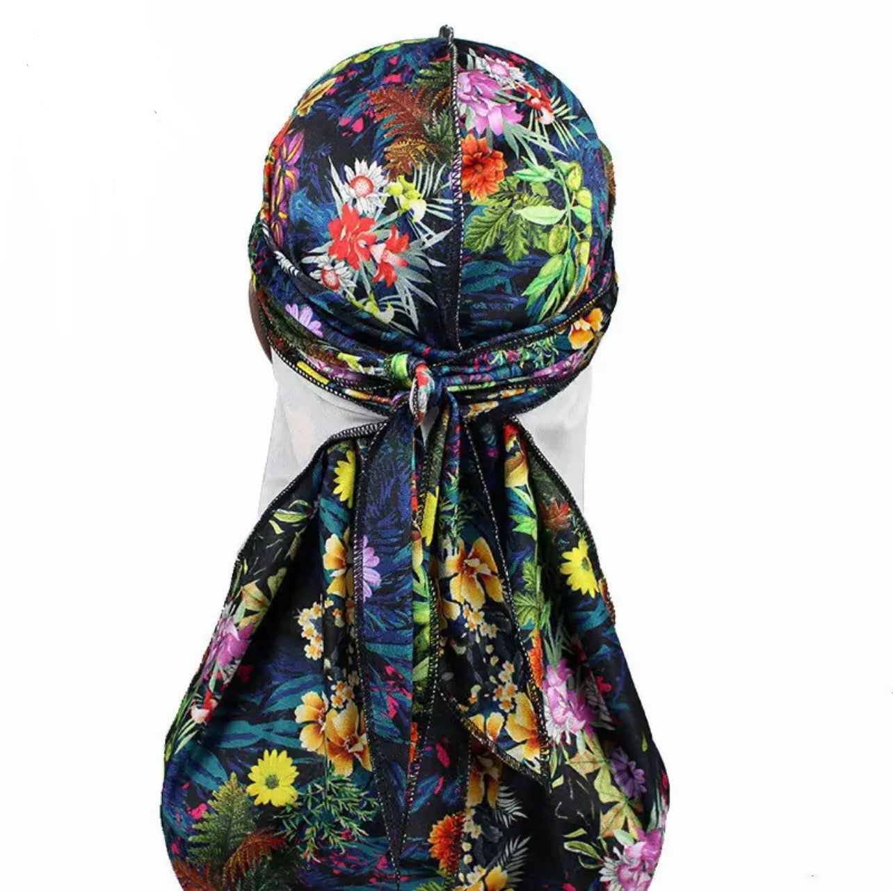 Legendary Floral Velvet Durag