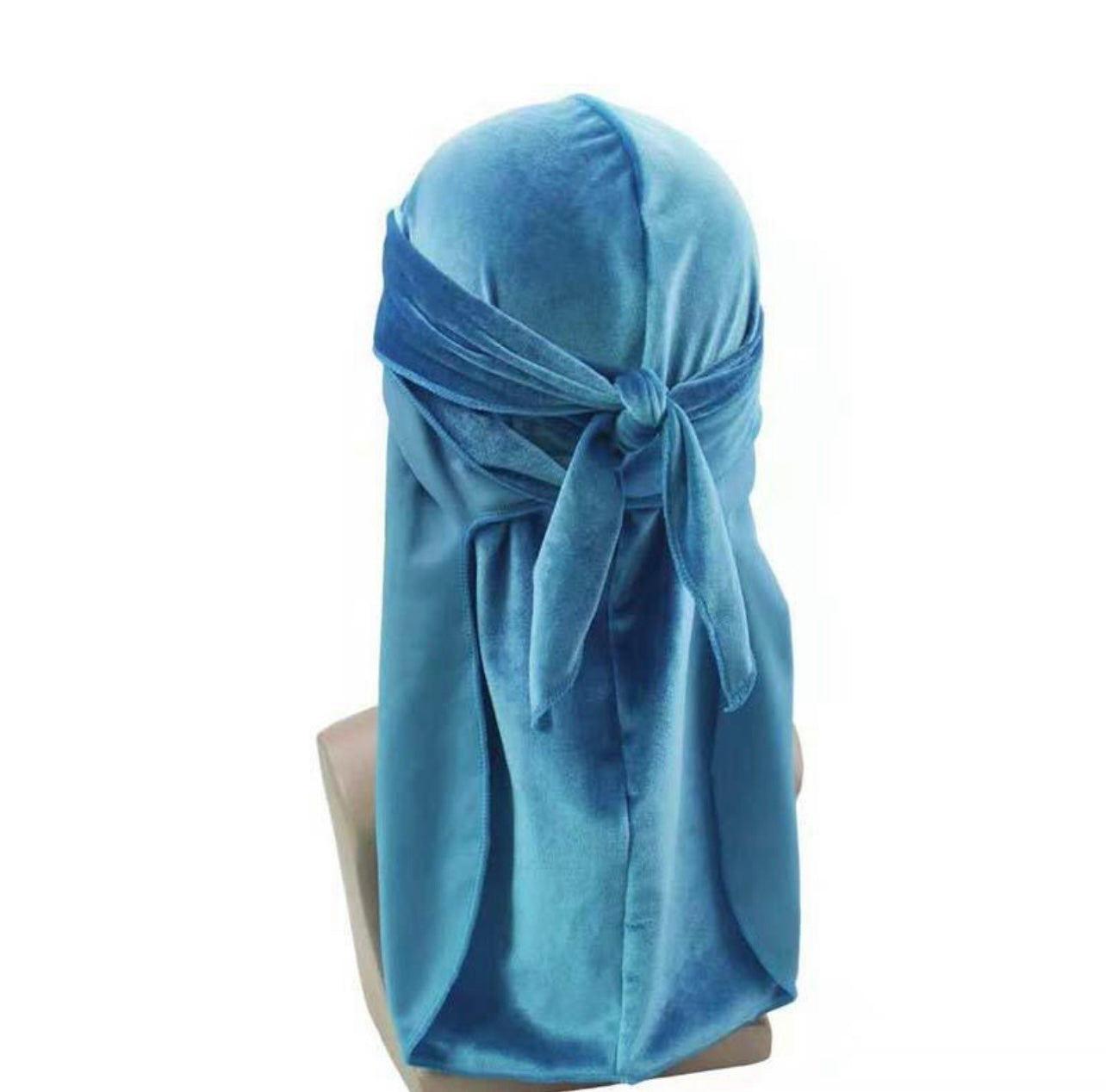 Legendary Light Blue Velvet Durag